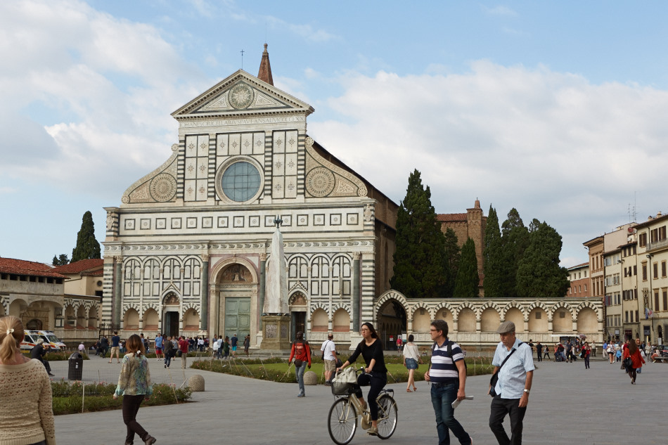 Tourists in Florence