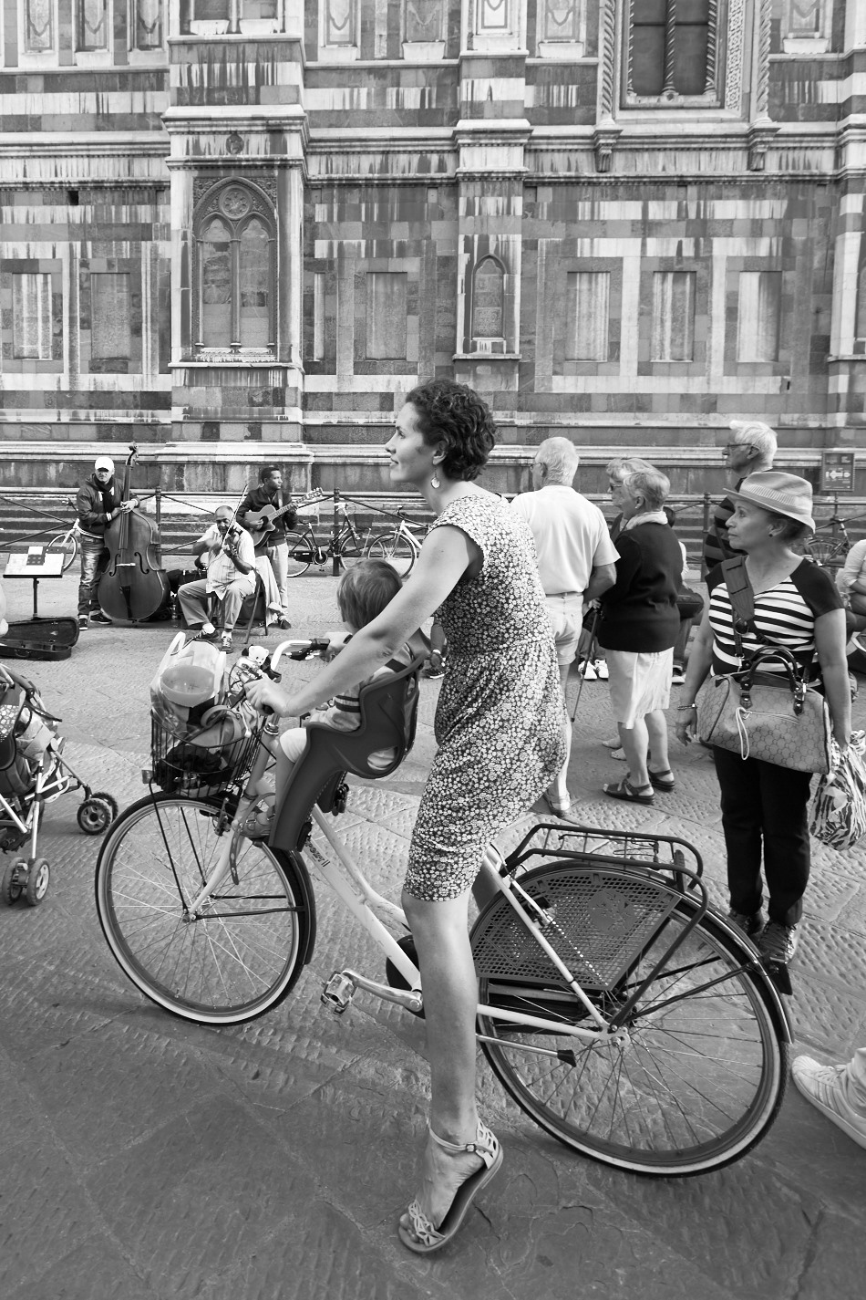 Tourists in Florence