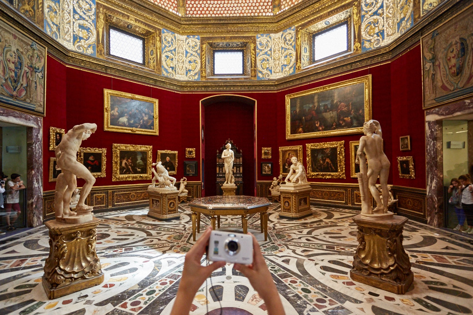 Tourists in Florence